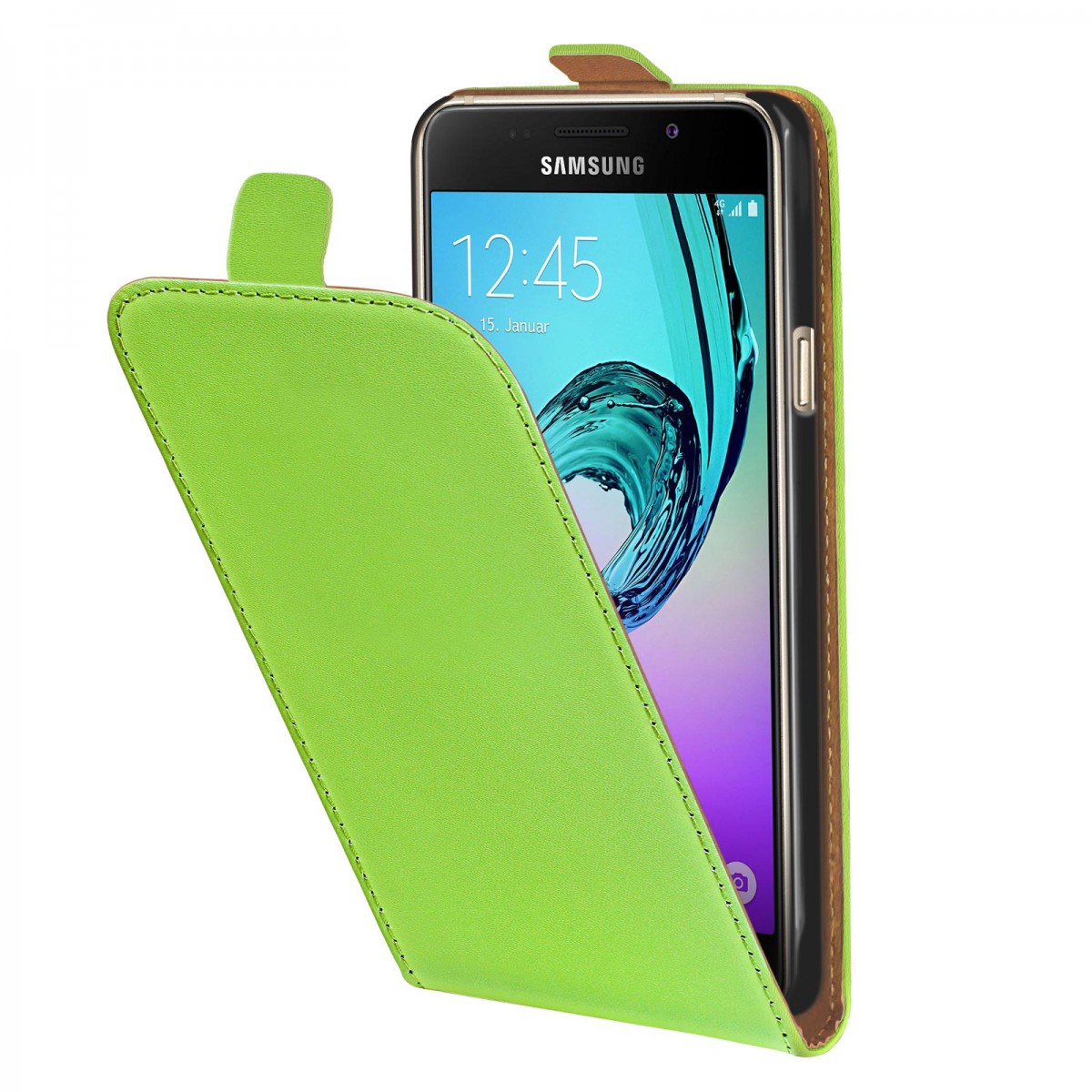 eFabrik Hülle für Samsung Galaxy A3 (2016) Case Tasche Schutz Flip ...