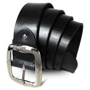 ROYALZ Vintage Lederg/ürtel f/ür Damen aus B/üffel-Leder 38mm breit Jeans-G/ürtel Damen k/ürzbar Voll-Leder