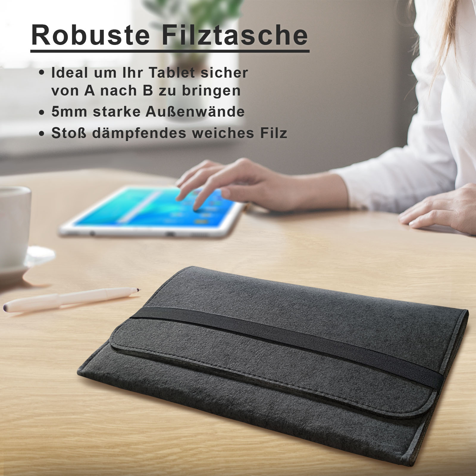 filztasche tablet